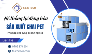 Cung cấp, lắp đặt hệ thống sản xuất chai PET tự động, bán tự động 