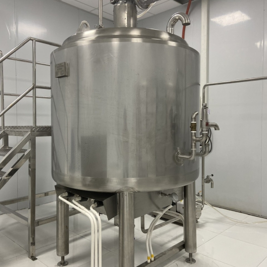 Hoàn thành dự án setup bồn chứa inox '