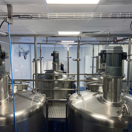  Hoàn thành dự án setup bồn chứa inox 