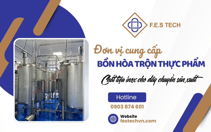 Bồn hòa trộn thực phẩm