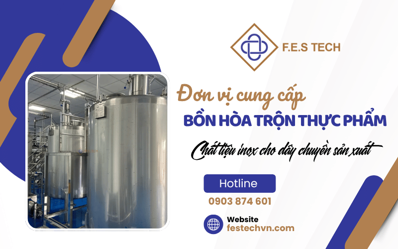 Bồn hòa trộn thực phẩm