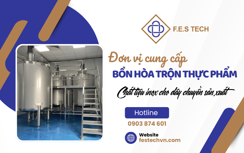 Bồn hòa trộn thực phẩm