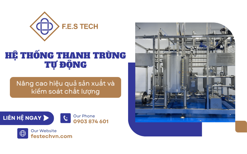 hệ thống thanh trùng tự động