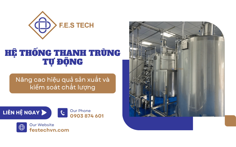 hệ thống thanh trùng tự động