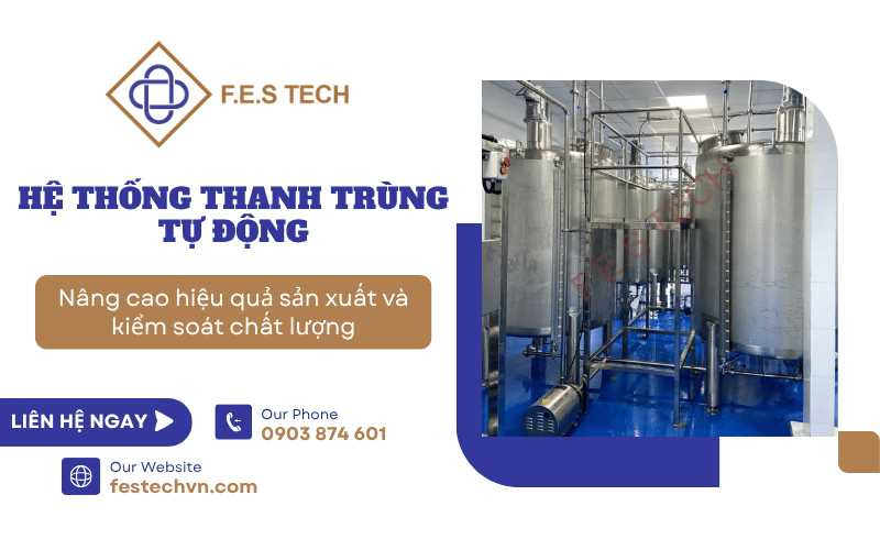hệ thống thanh trùng tự động