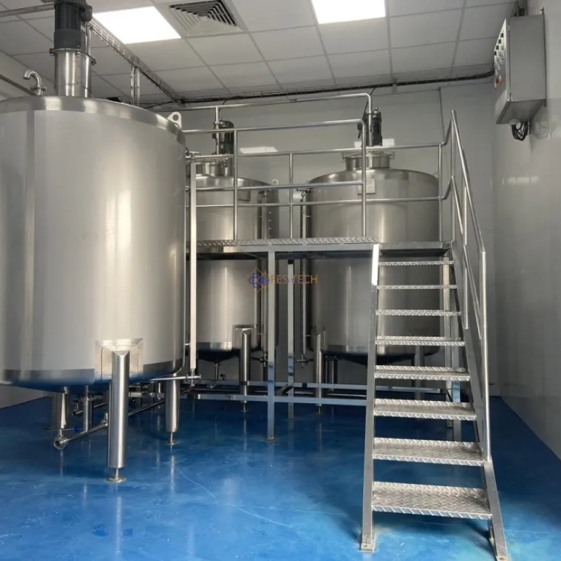 Hệ Thống Bồn Hoà Trộn Thành Phẩm