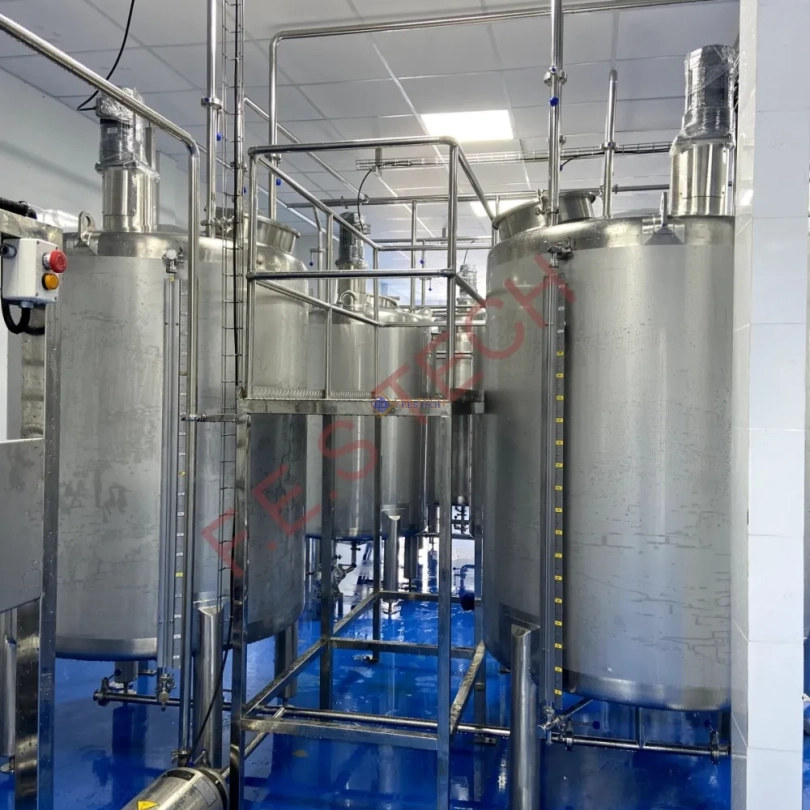 Bồn hoà trộn thực phẩm 